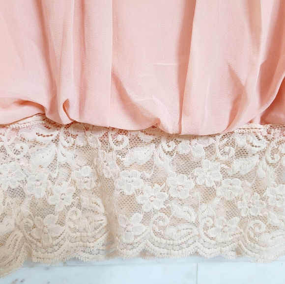 Embellished Peach Top - Picture 5 of 9